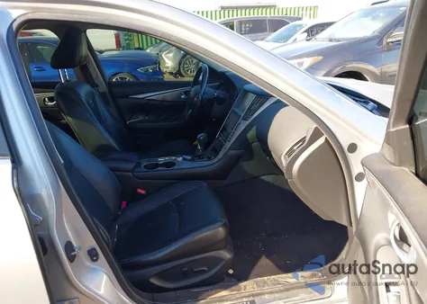 2014 Infiniti Q50 Premium from USA, damaged, VIN JN1BV7AR0EM699553